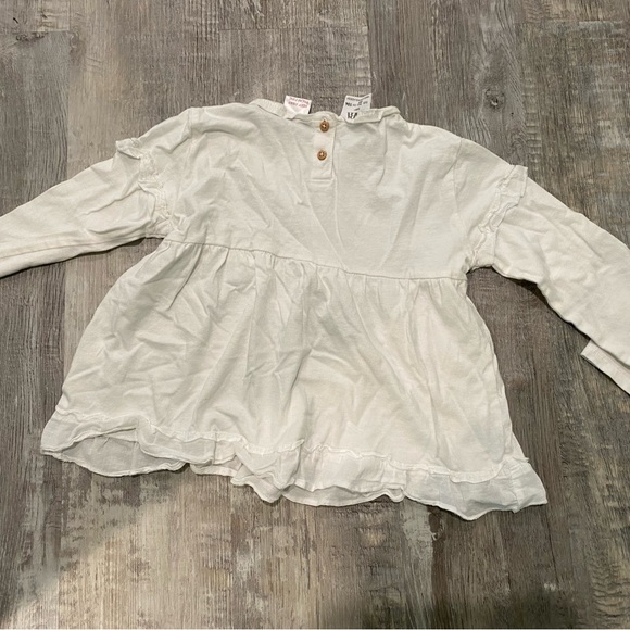 White Zara Baby top, size 3-4 years - Picture 3 of 3